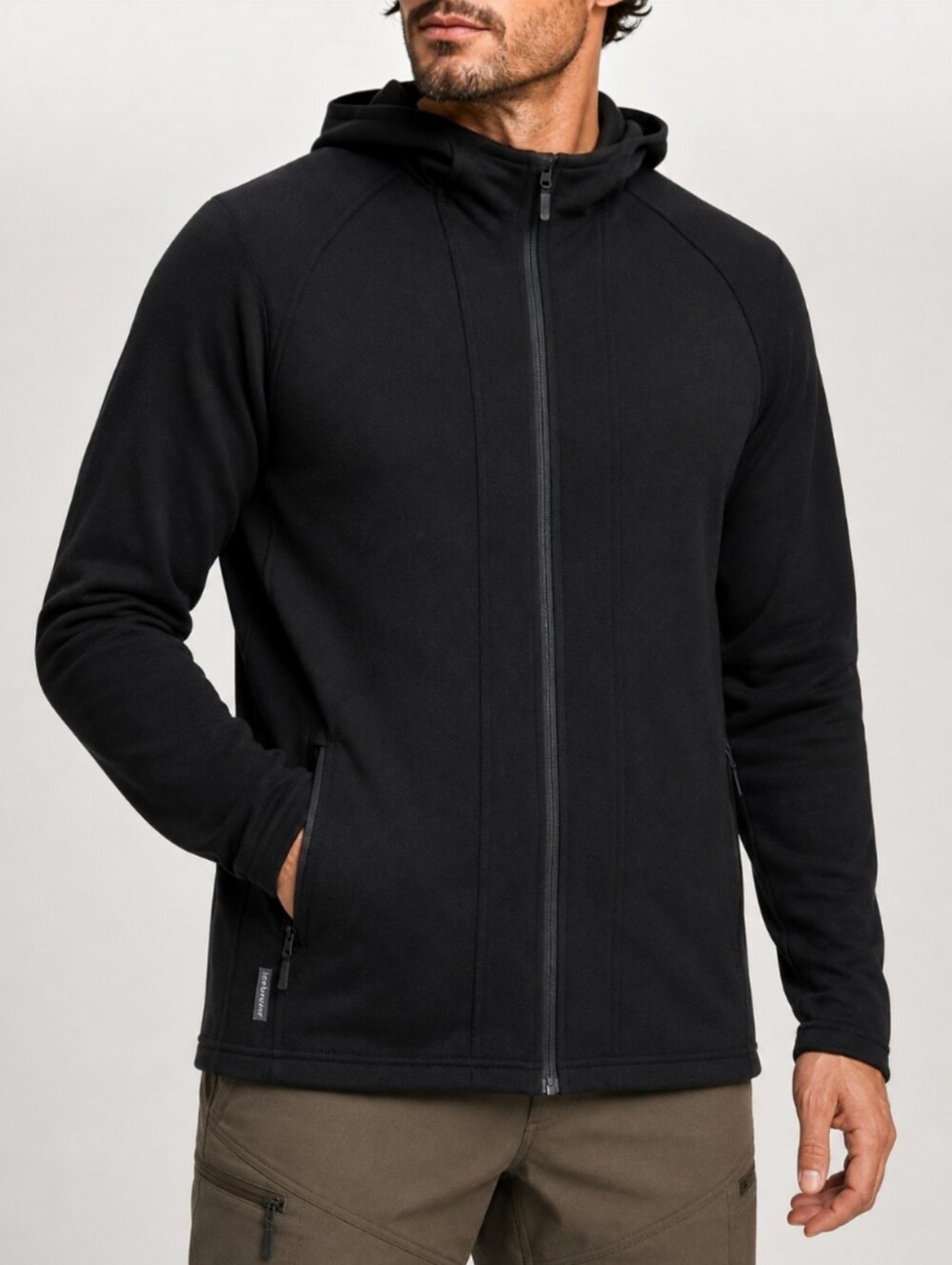 Icebreaker Merino Wool Wander Hooded Jacket Men's L Technical Midlayer Outdoor